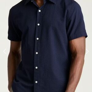 Bonobos Dark Blue Casual Slimfit Button Down Shirt